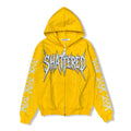 shattered yllw logo hoodie