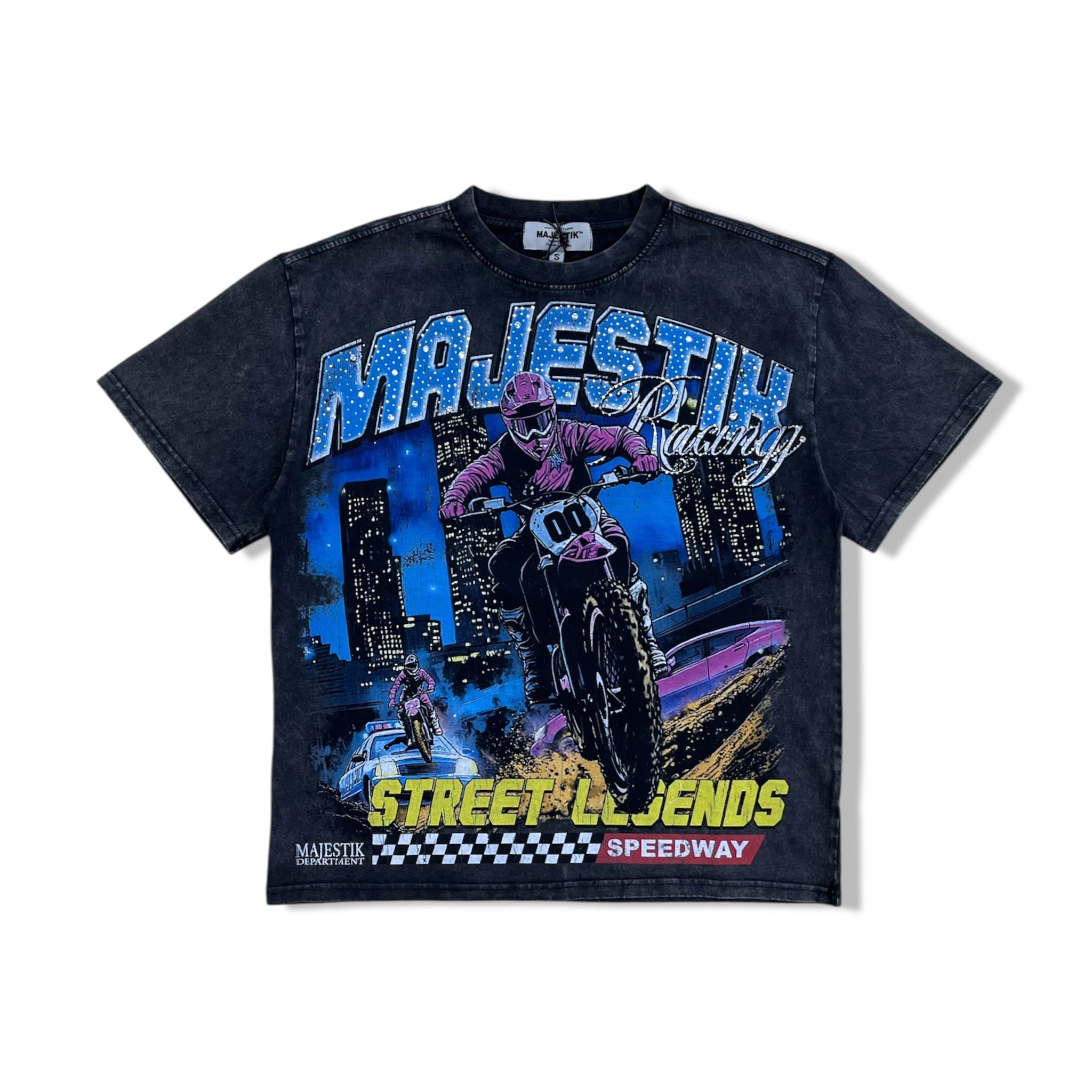 majestik blk racing shirt