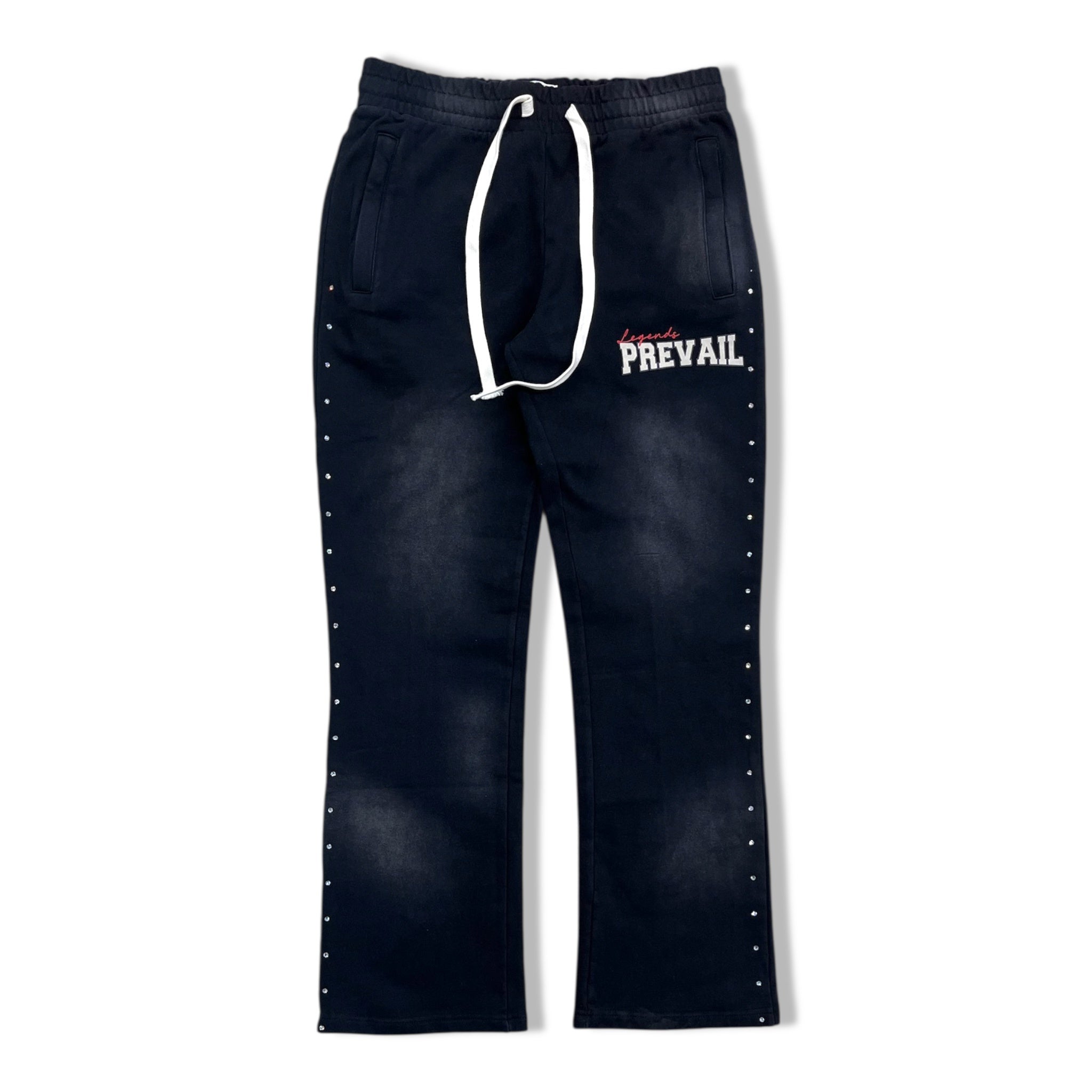 legendspre blk two tone sweats