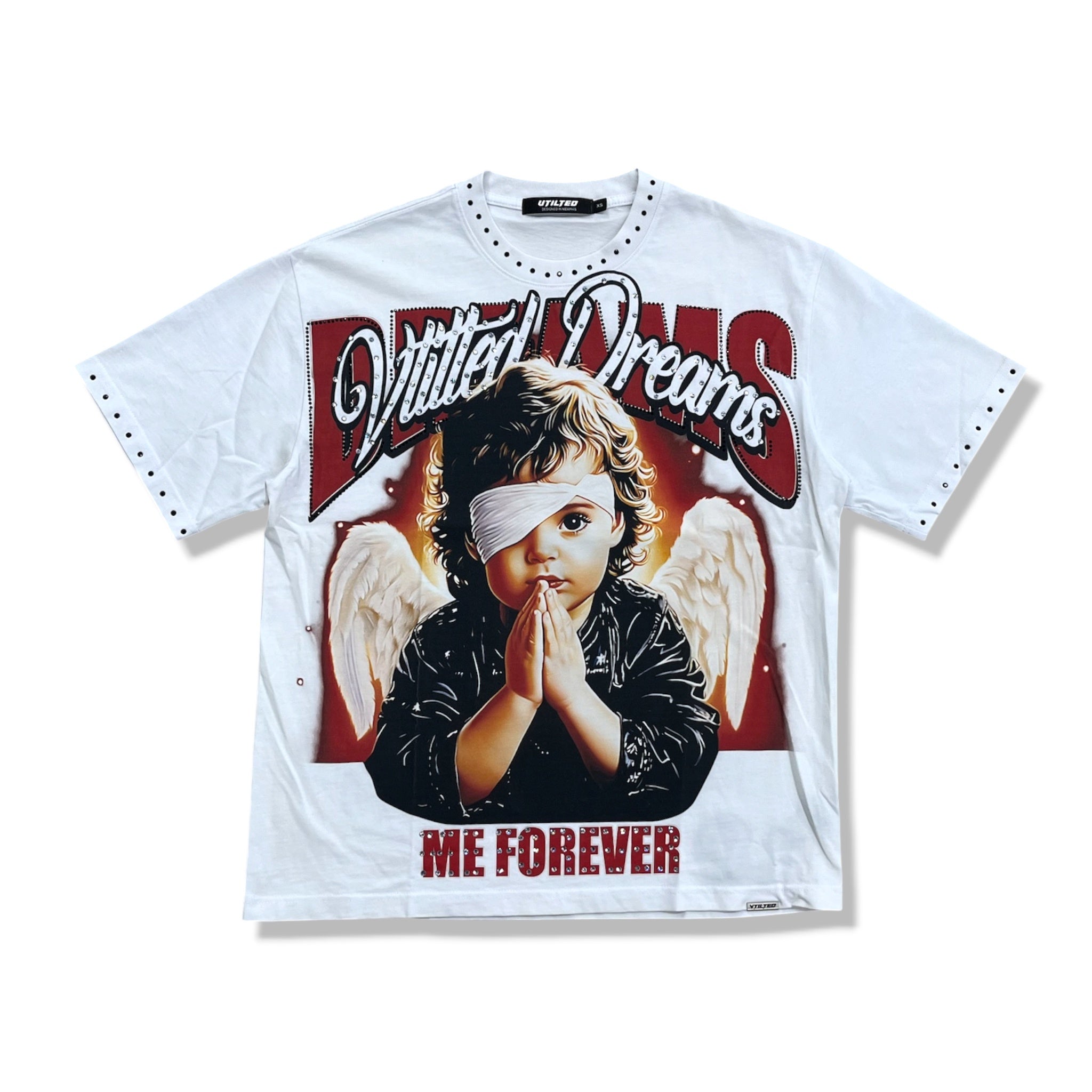 vtilted wht loved shirt