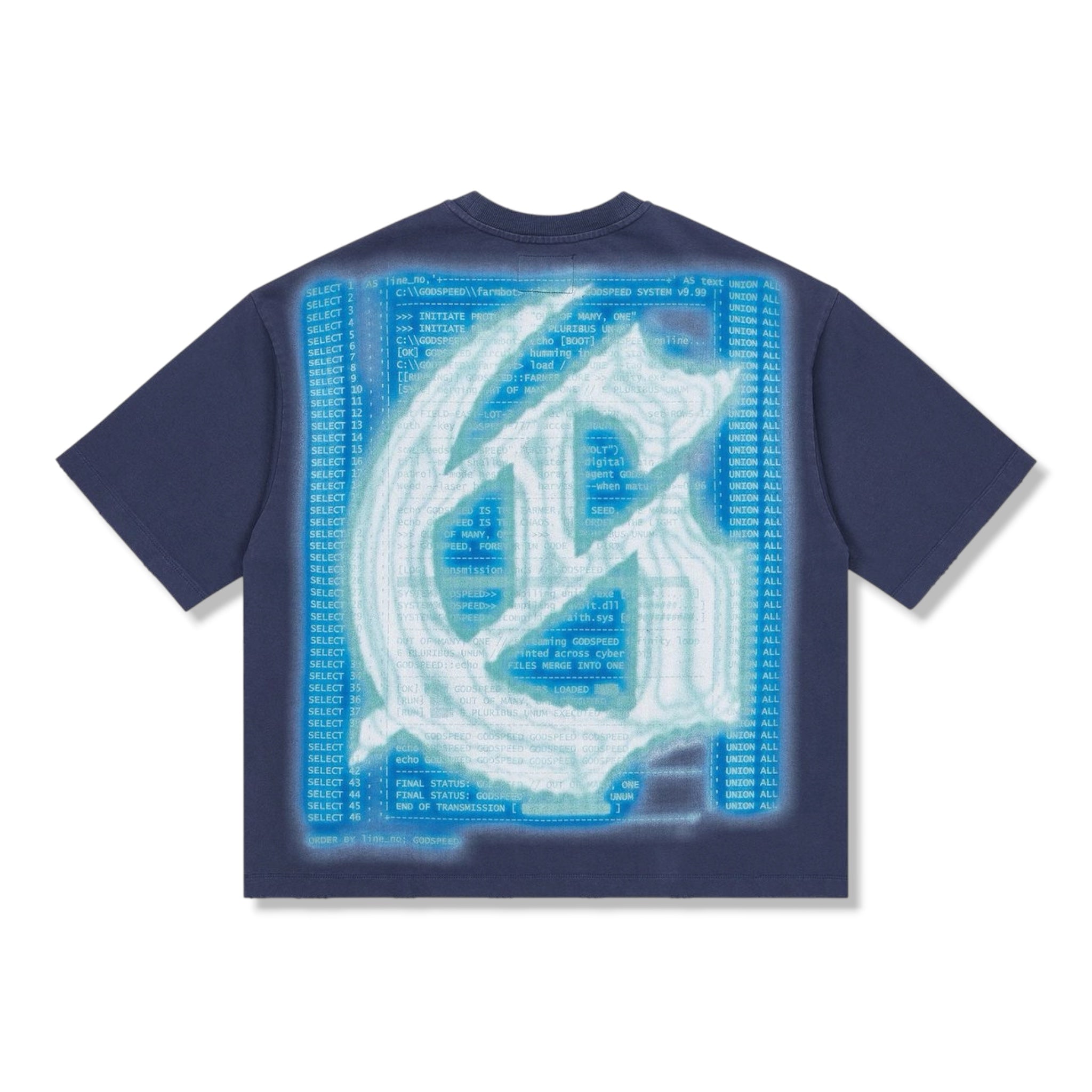 godspeed navy aura farm shirt