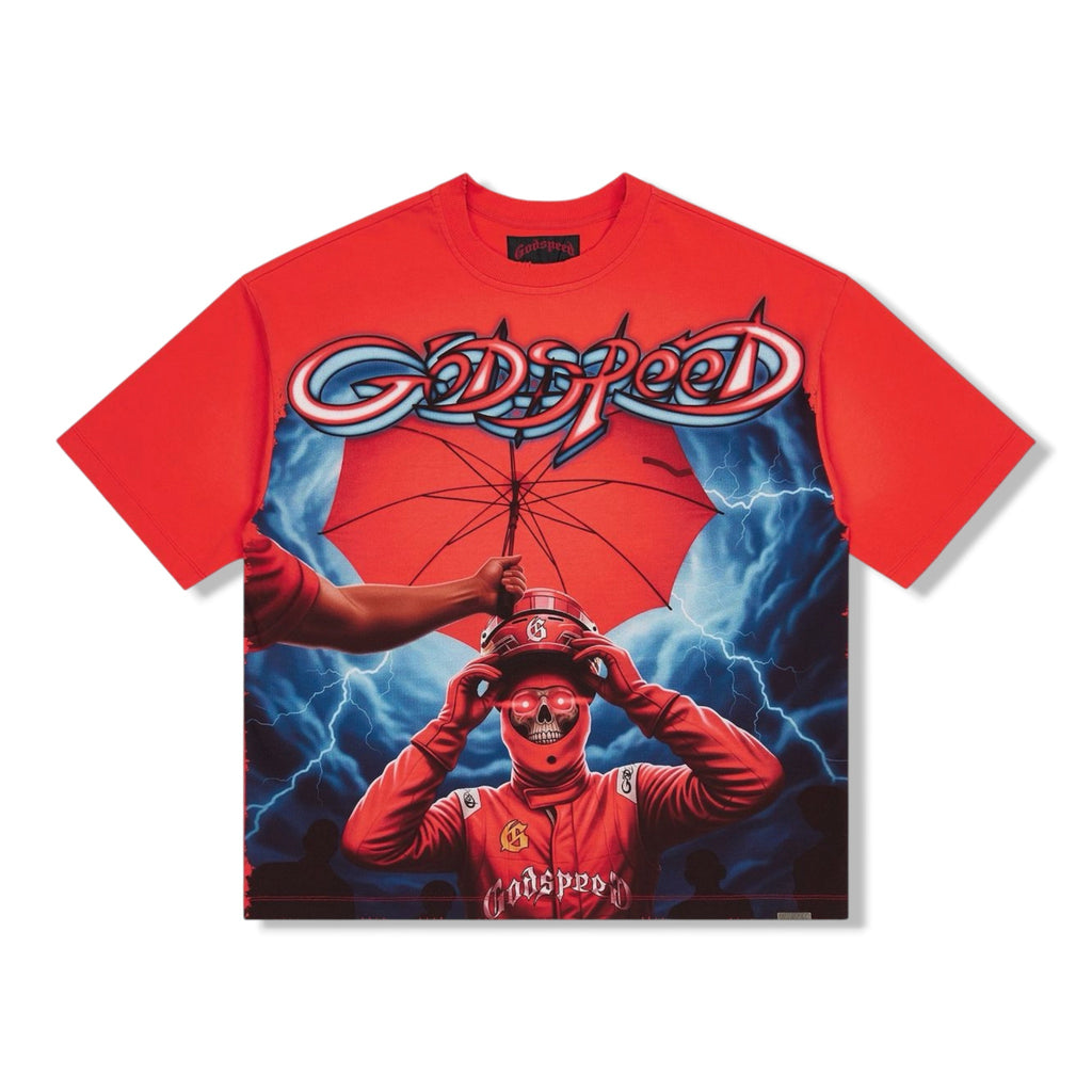 godspeed red supreme reign shirt