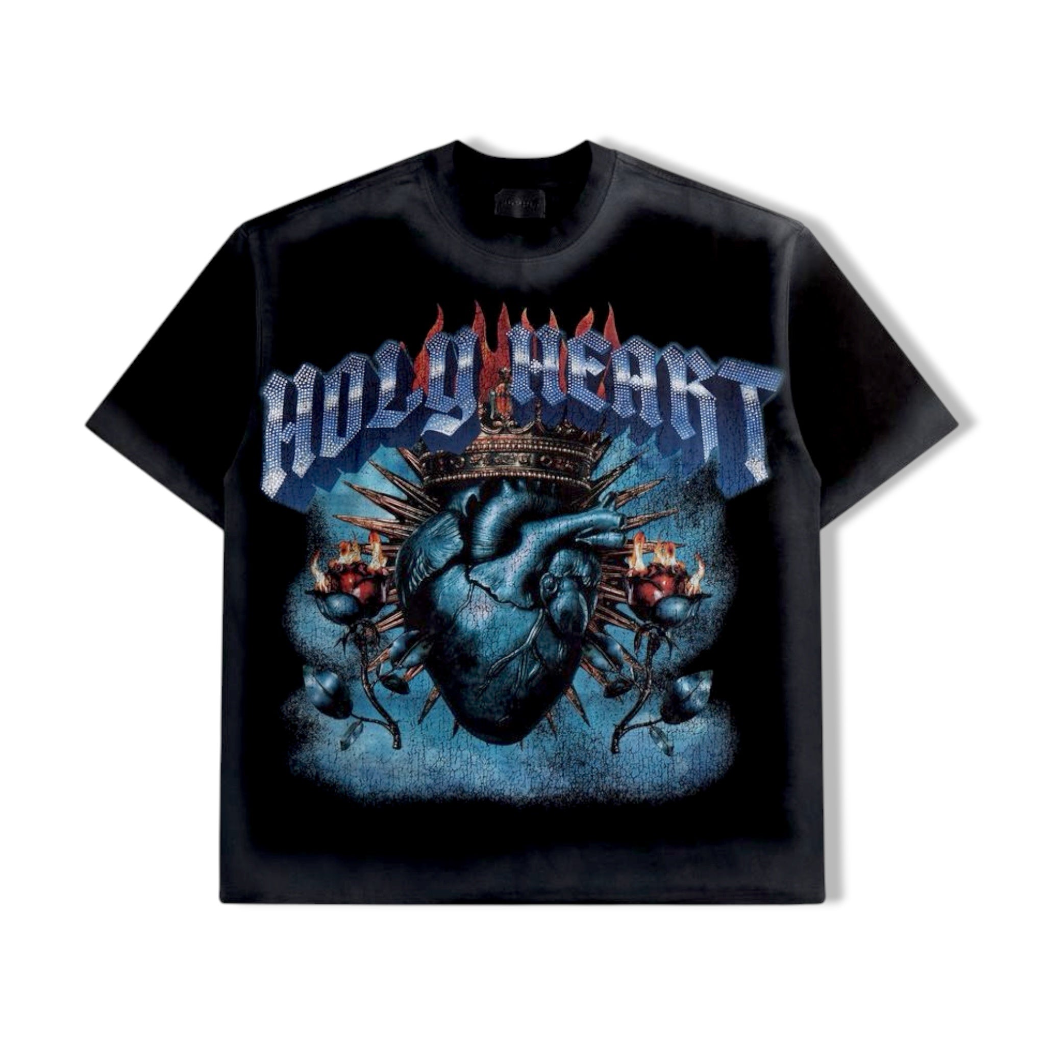 supply blk holy heart shirt