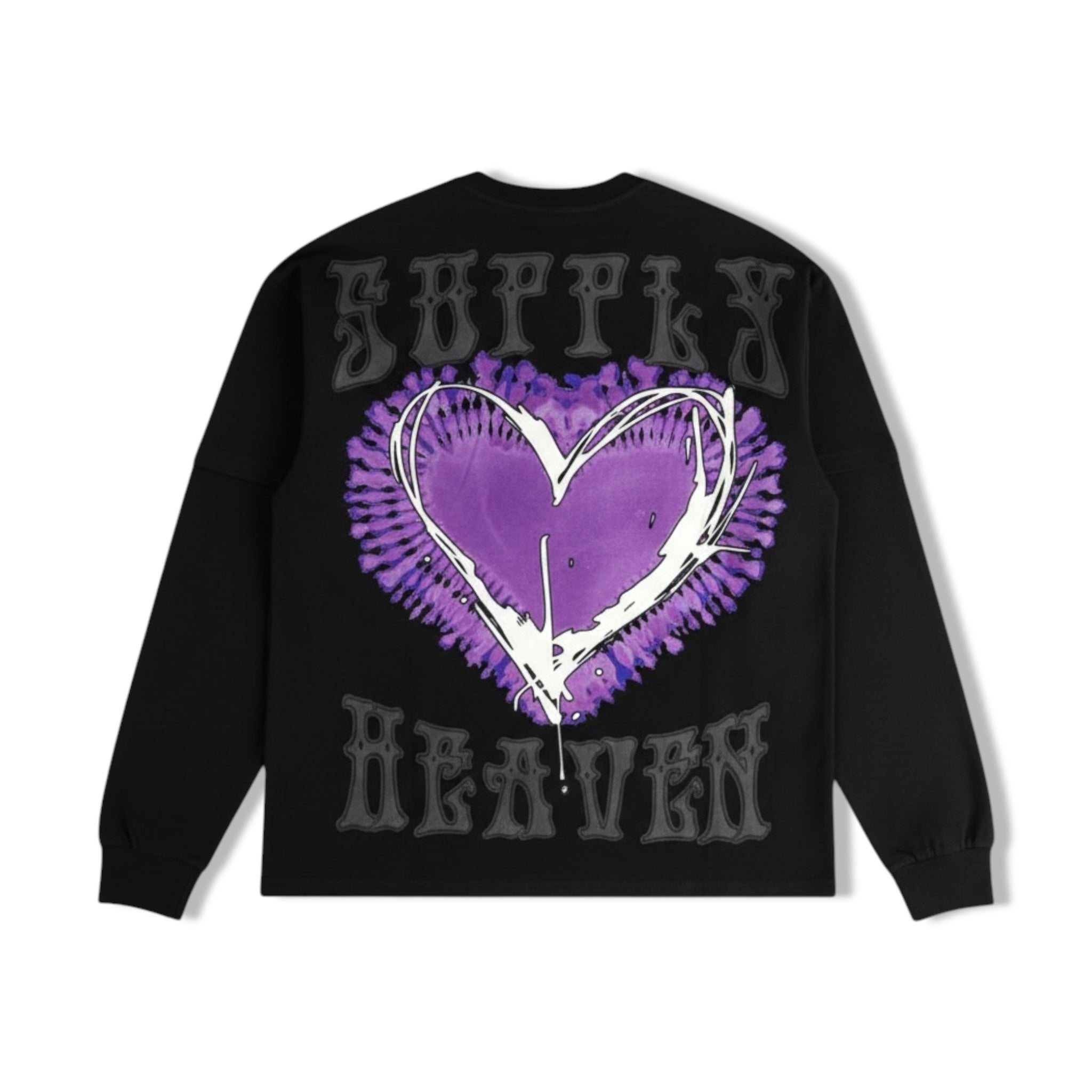 supply blk shine lt shirt