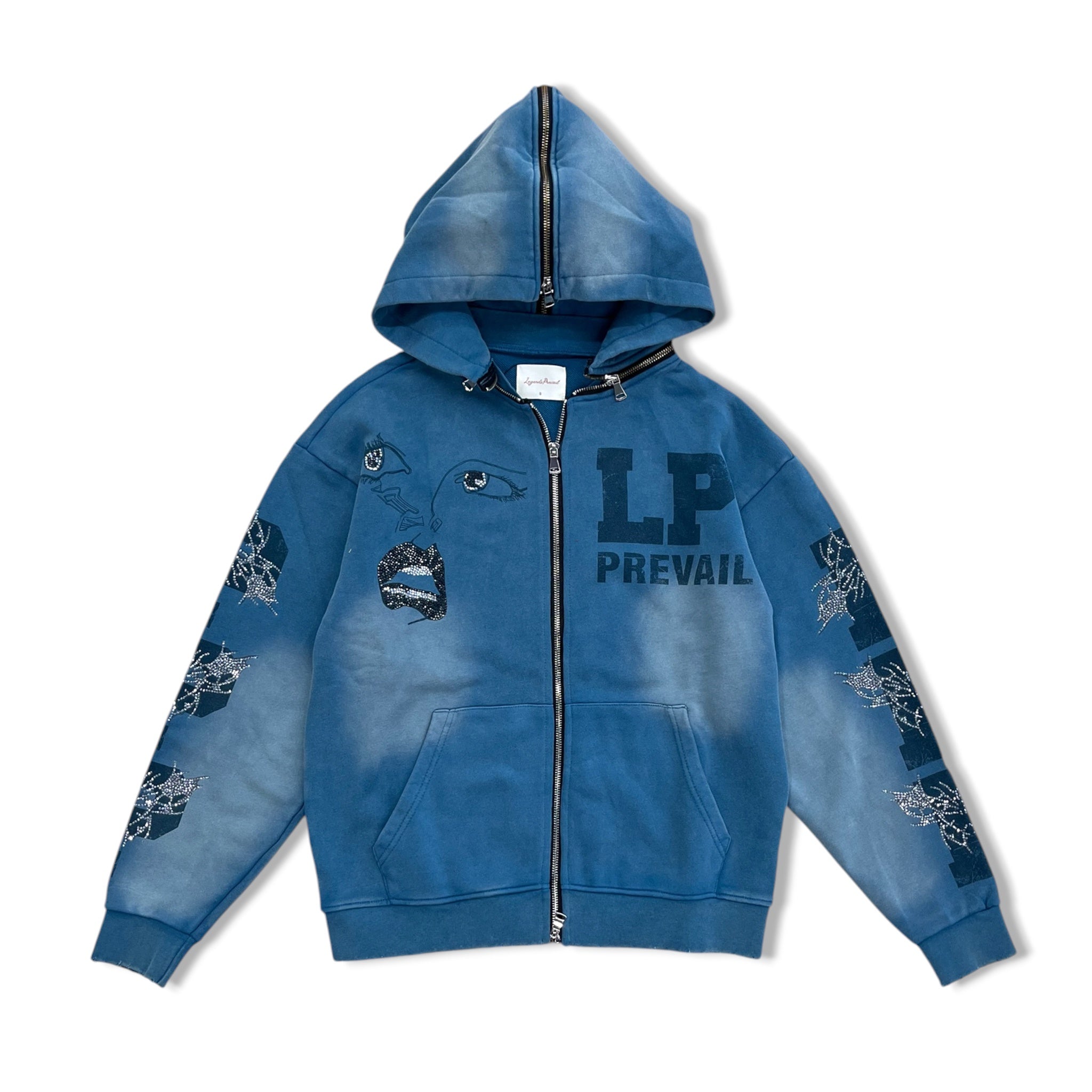 legendspre blu shine hoodie