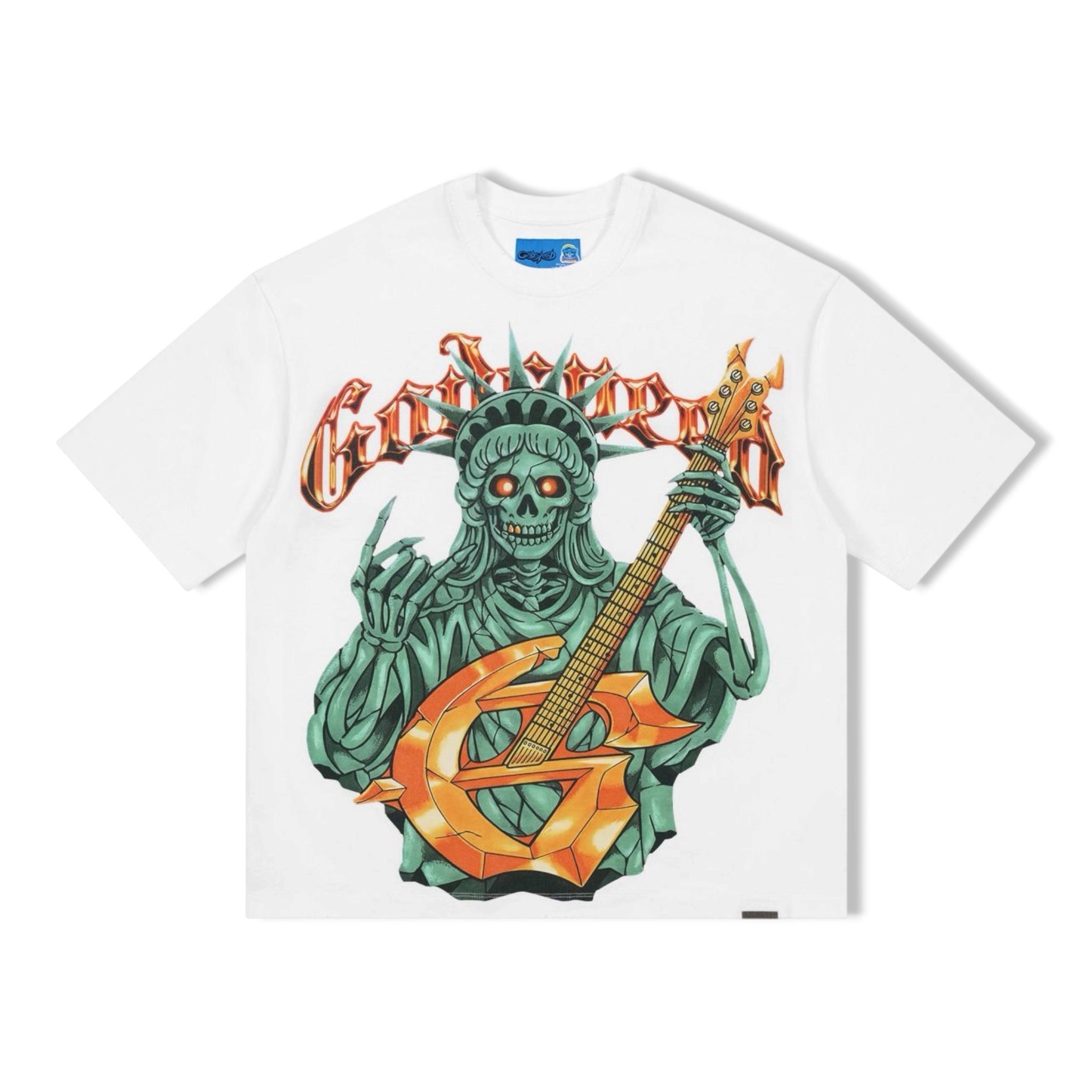 godspeed wht liberty rock shirt