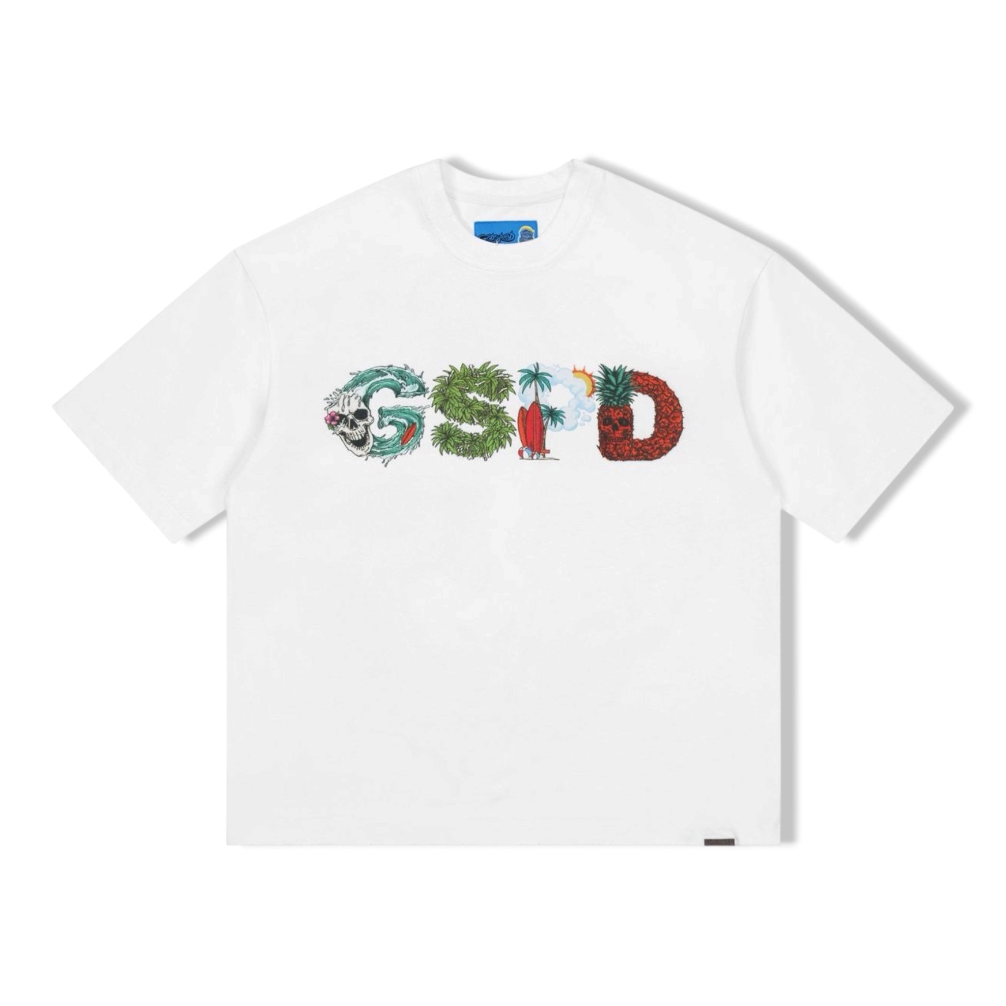 godspeed wht surfs up shirt