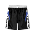 prestige blu nylon shorts